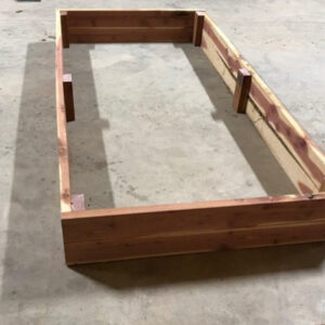 Rough Cut Flower Bed 4' x 8'